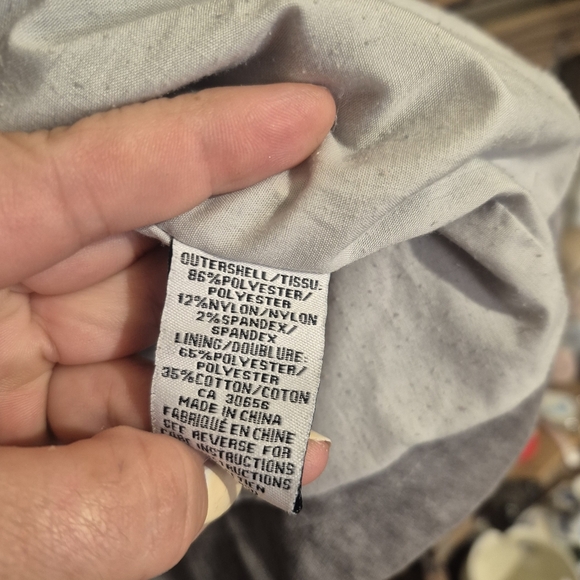 Stylish Grey Belted Jacket With Hood. - Picture 3 of 6